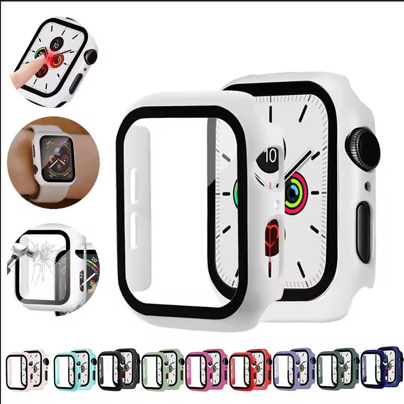 Watch Case Bumper - Gehärtetes Glas + Schutzhülle für Apple