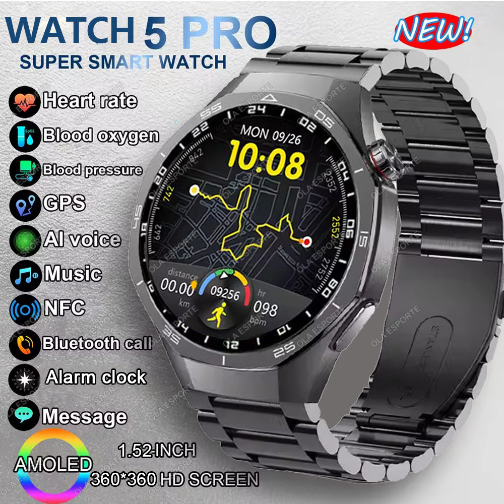 Smartwatch X12 - Neue Watch 5 Pro Smartwatch 1,53