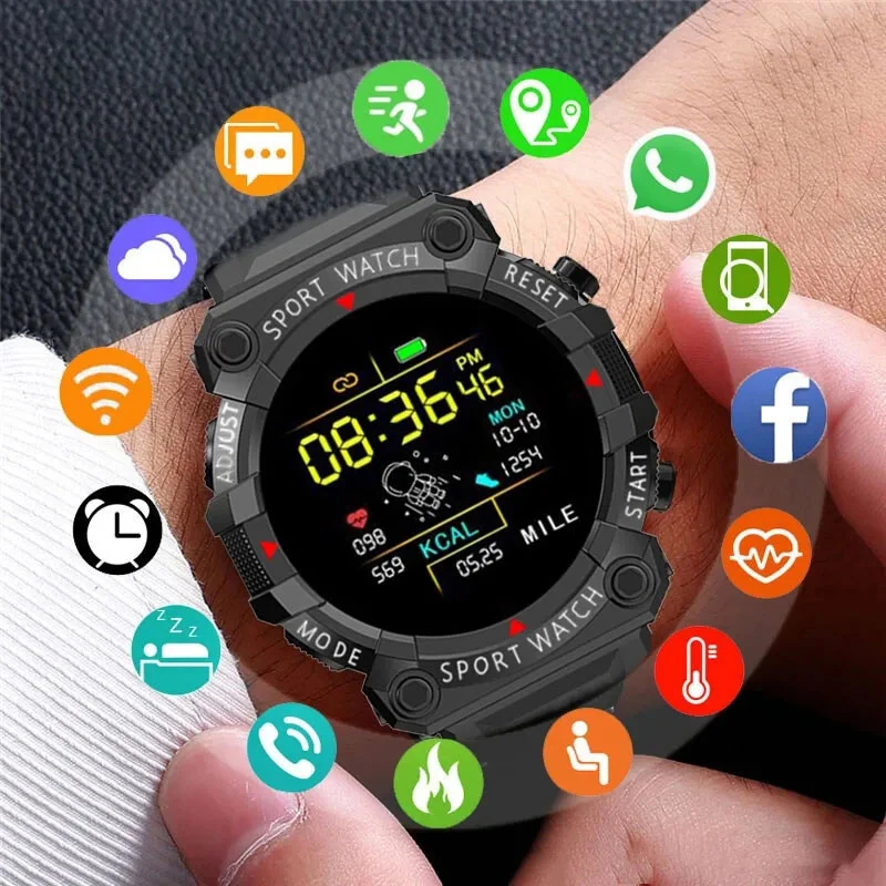 Smartwatch X12 - Neue Smart uhr Männer Frauen Herzfrequenz