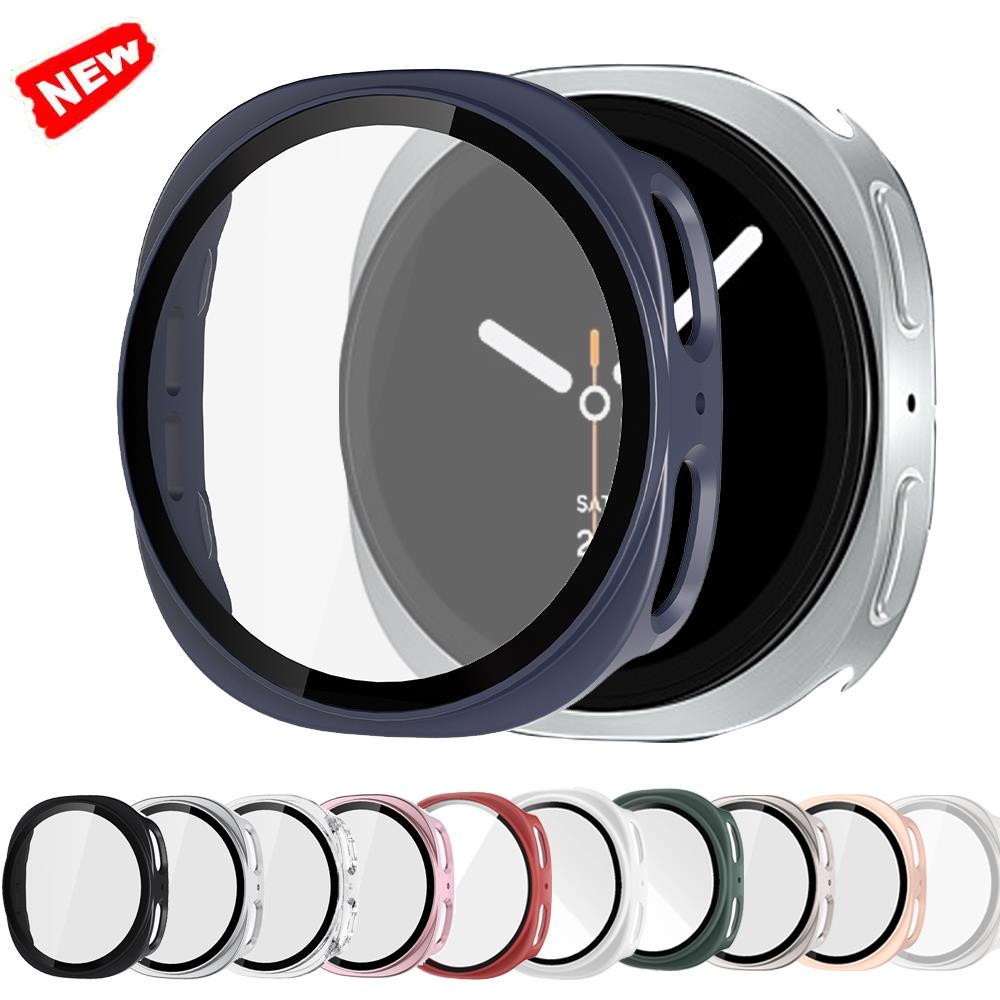 Smartwatch Band Accessories - Gehärtetes Glas + PC-Gehäuse für Samsung