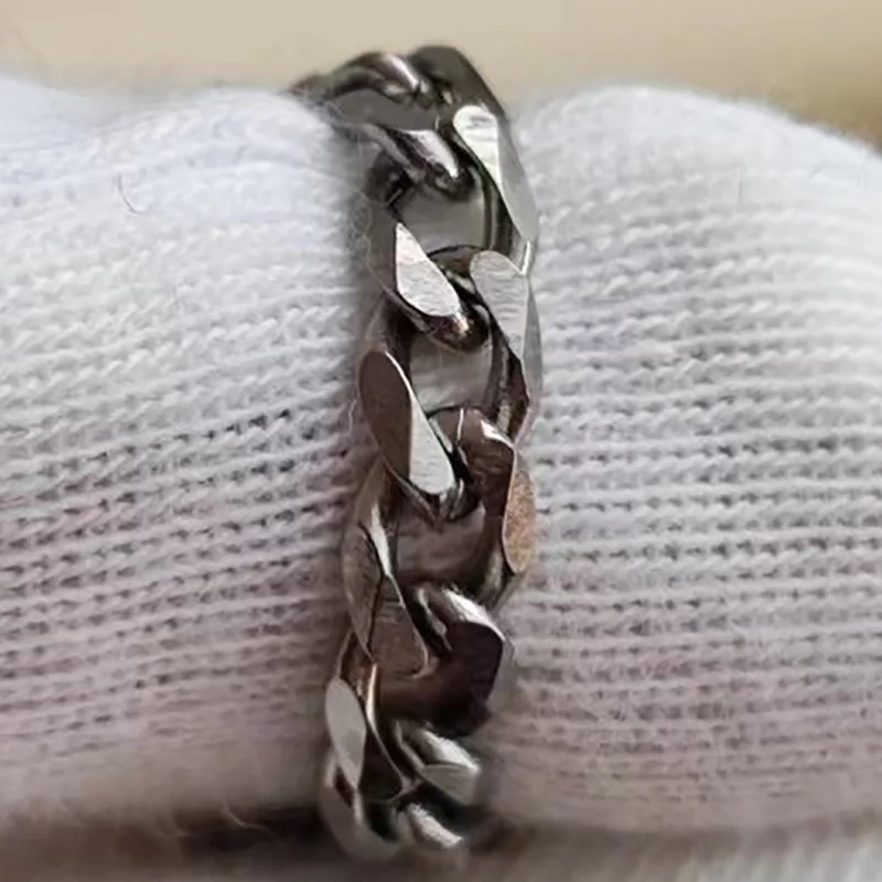 Ceramic Link Bracelet - I-souled Titan-Damen-Kettenarmband, 16 cm, 17 cm,
