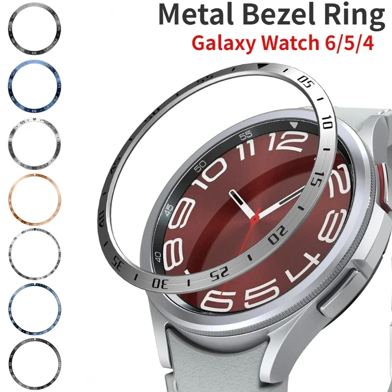 Smartwatch Band Accessories - Metall-Lünettenring für Samsung Galaxy Watch 6