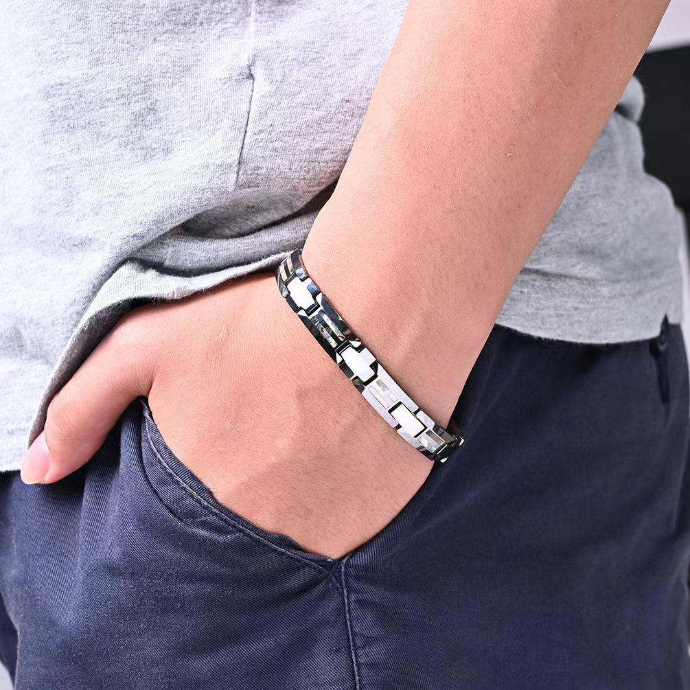 10mm Havey Punk Schwarz Kerami – Ceramic Link Bracelet Bewertung und Preis