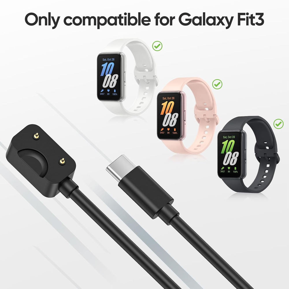 Schwarzes USB-C ladekabel für  – Best Smartwatch Accessories Bewertung und Preis