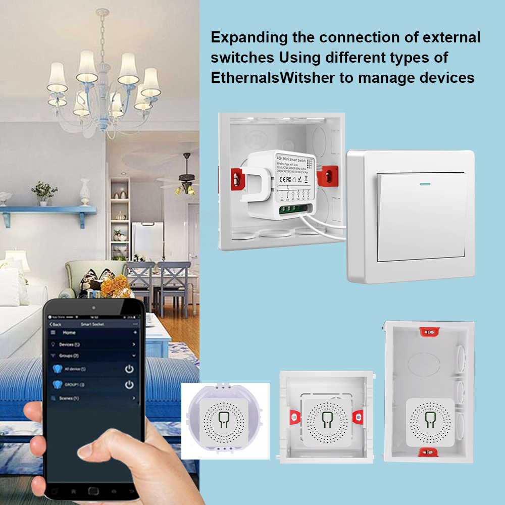 Tuya WiFi Smart-Schalter 1/2/3 – Smart Accessories Bewertung und Preis