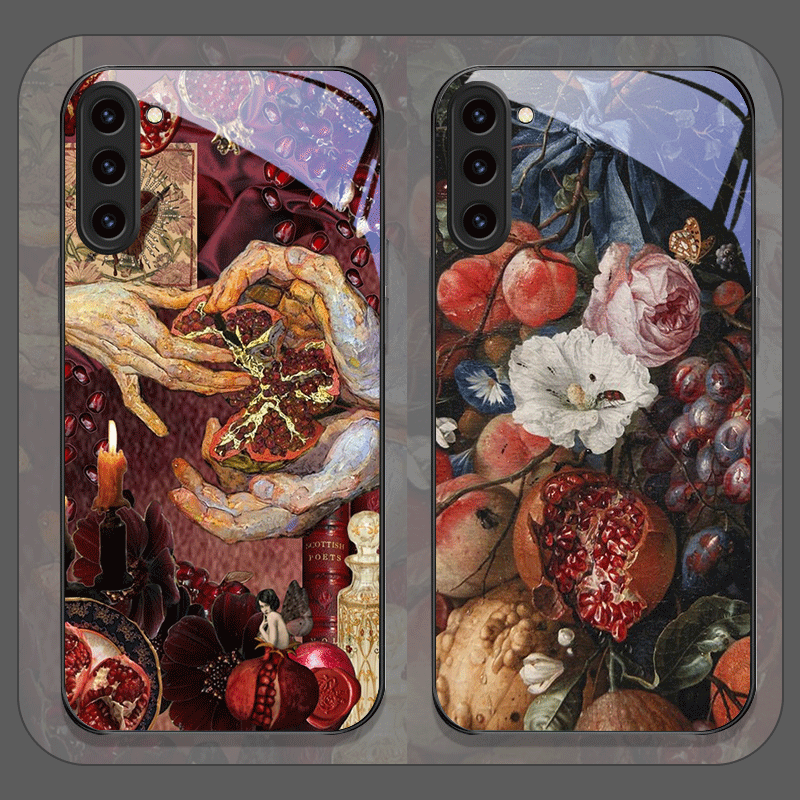 Luxuriöse Granatapfel-Blumenmu – Samsung Galaxy S25 Bewertung und Preis