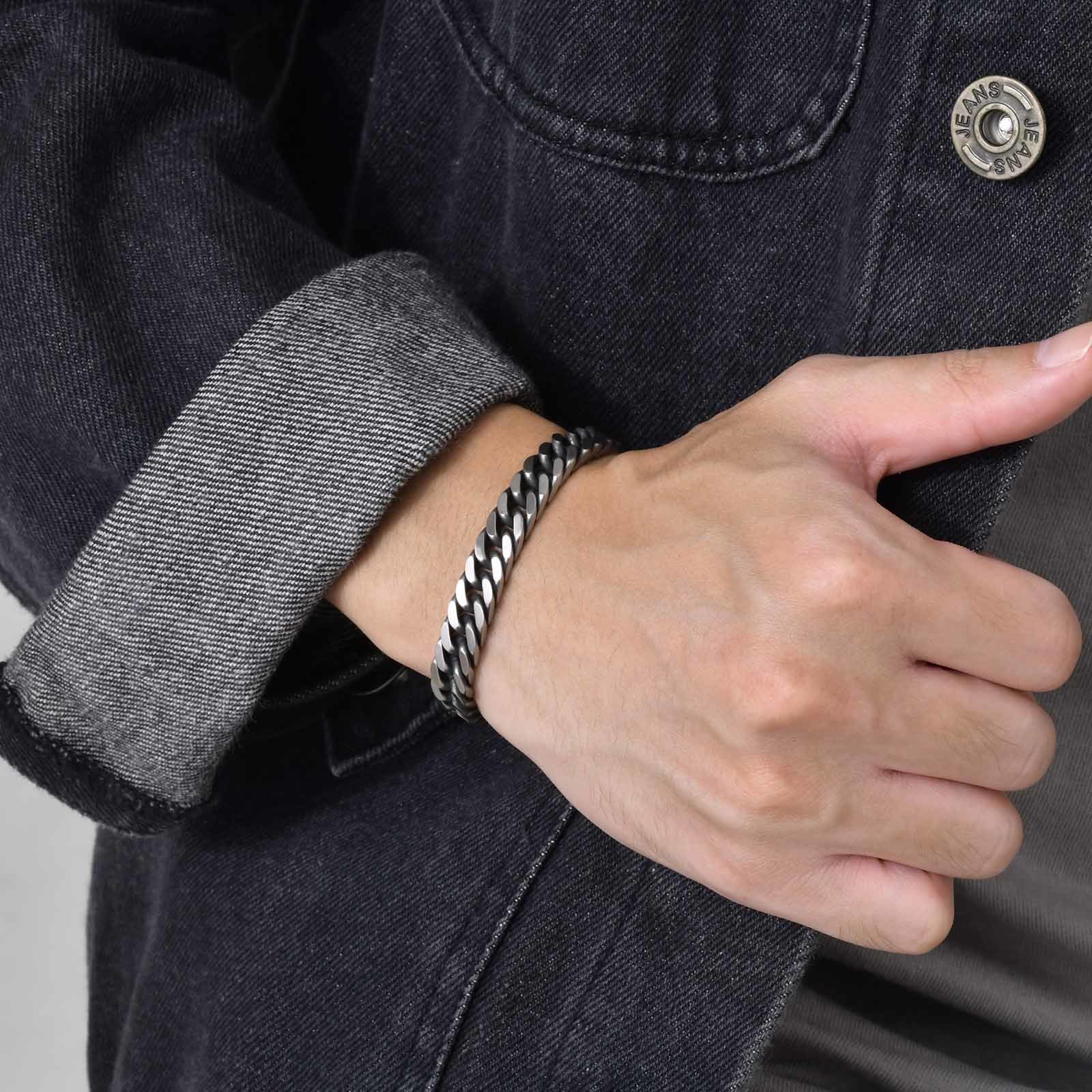 Vnox klobige kubanische Retro- – Ceramic Link Bracelet Bewertung und Preis