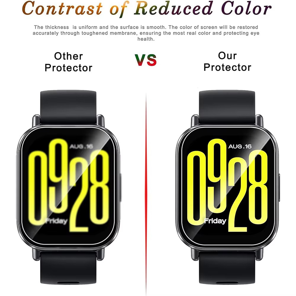 1–5 Stück gehärtetes Glas für  – Watch Case Bumper Bewertung und Preis