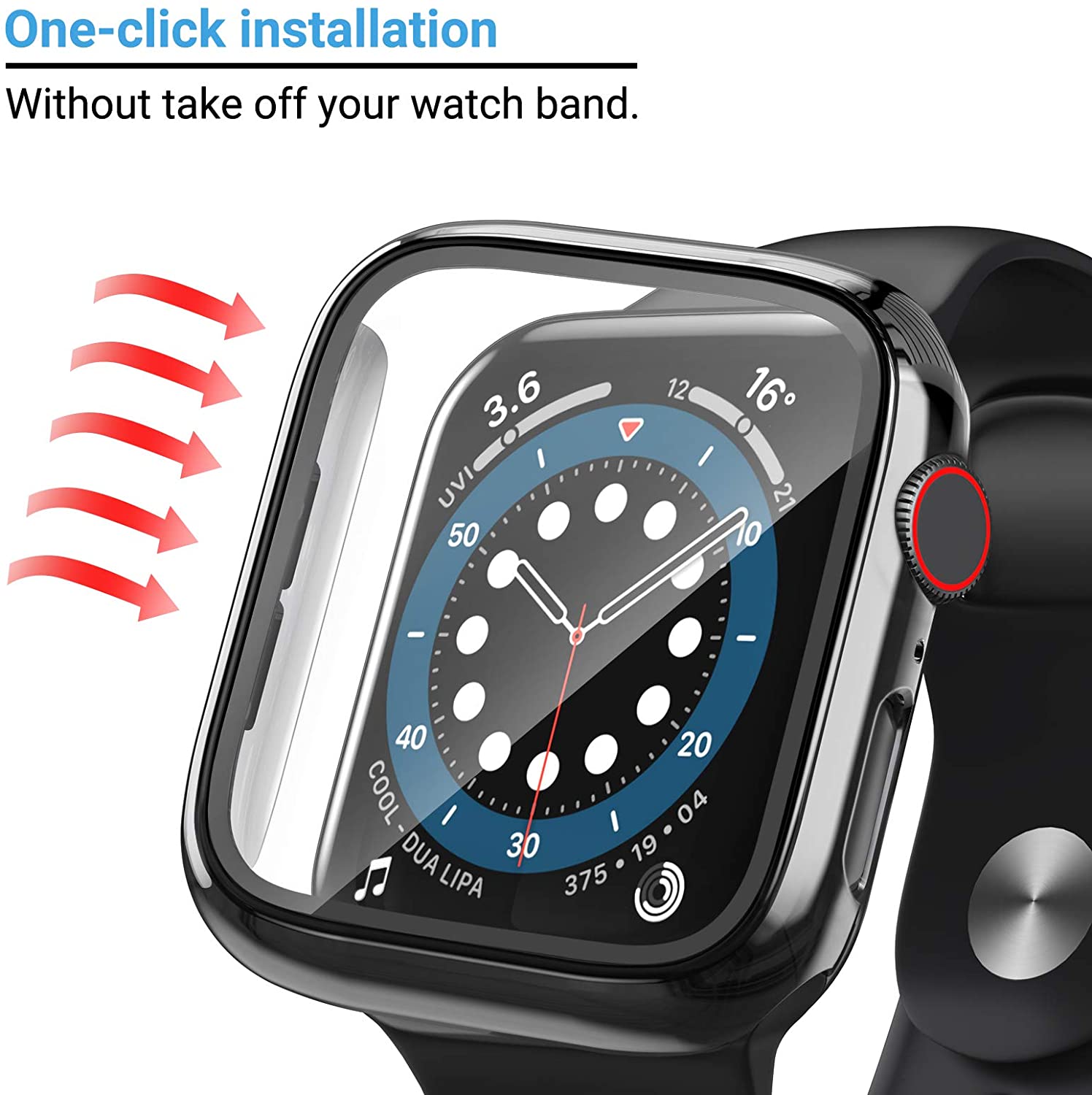 Glas + Abdeckung für Apple Wat – Smartwatch Band Accessories Bewertung und Preis
