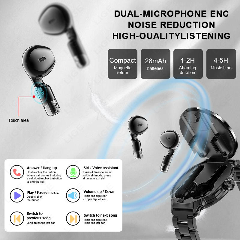 Neue 2-in-1-Headset-Smartwatch – Smartwatch Headset Bewertung und Preis