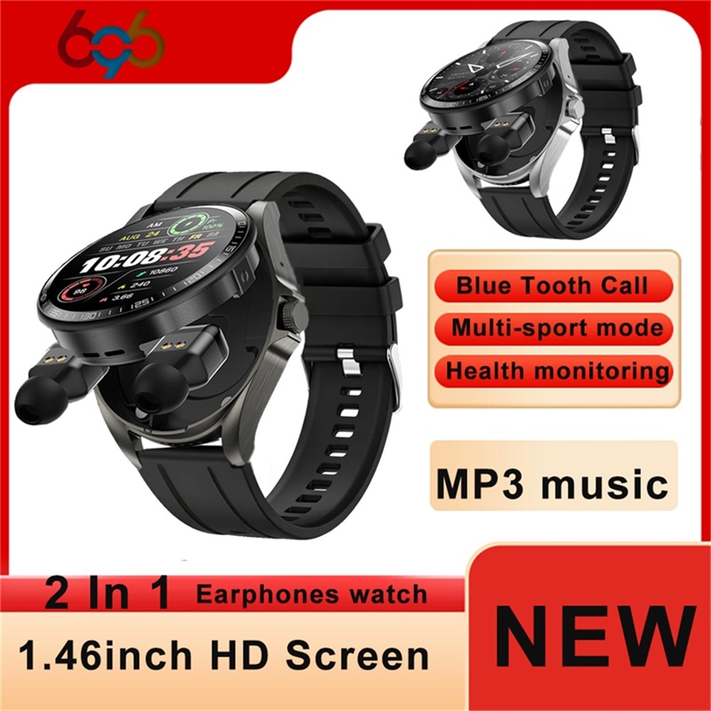 696 Neue Smartwatch-Kopfhörer  – Smartwatch Headset Bewertung und Preis