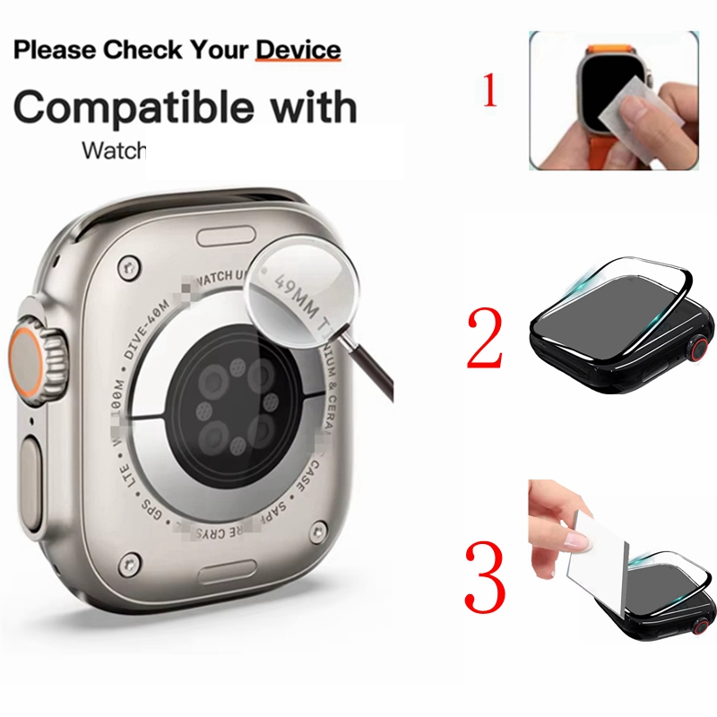 3 Displayschutzfolien + 1 Hüll – Smartwatch Band Accessories Bewertung und Preis