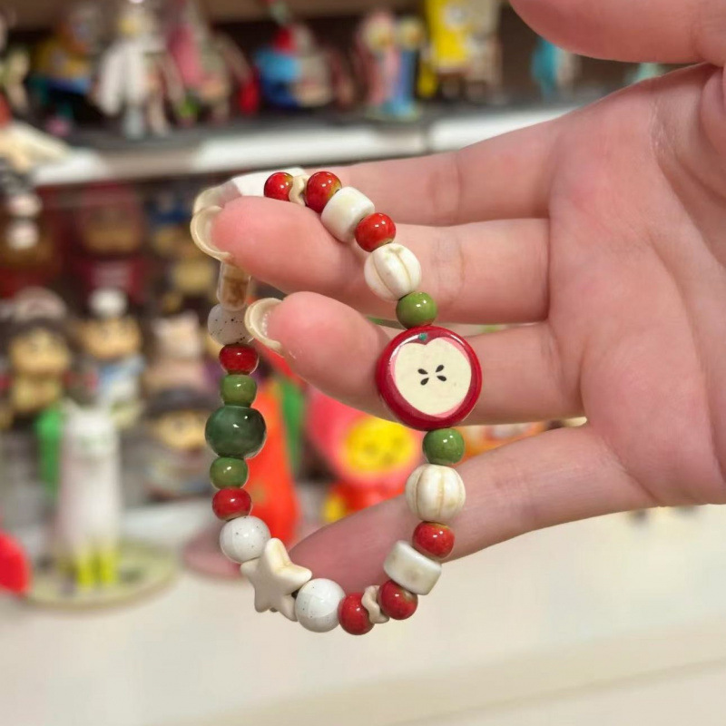 Retro Imitation Apfel-Keramikp – Ceramic Link Bracelet Bewertung und Preis