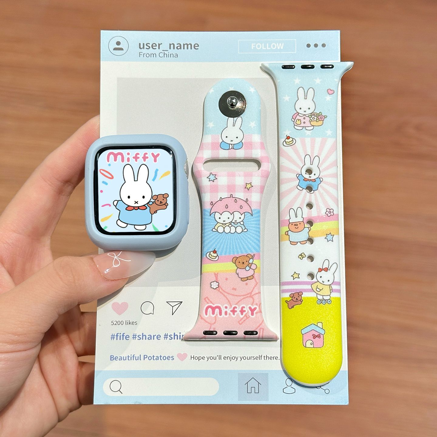 Dopamine Color Miffy Silikon-U – Silicone Band Replacement Bewertung und Preis