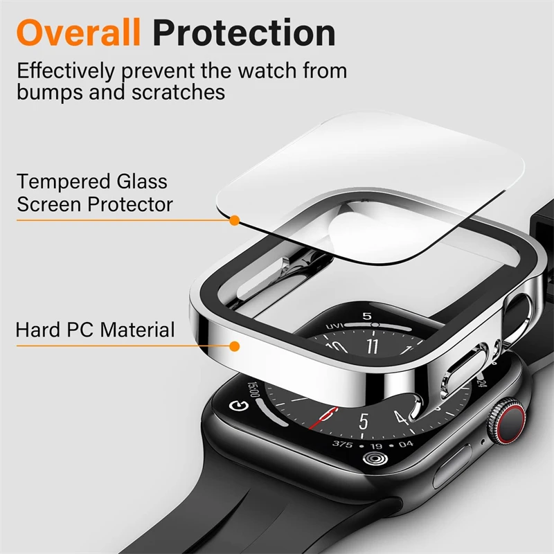 Wasserdichter harter PC-Displa – Watch Case Bumper Bewertung und Preis
