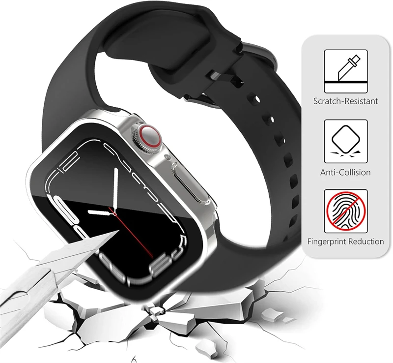 Wasserdichter harter PC-Displa – Watch Case Bumper Bewertung und Preis