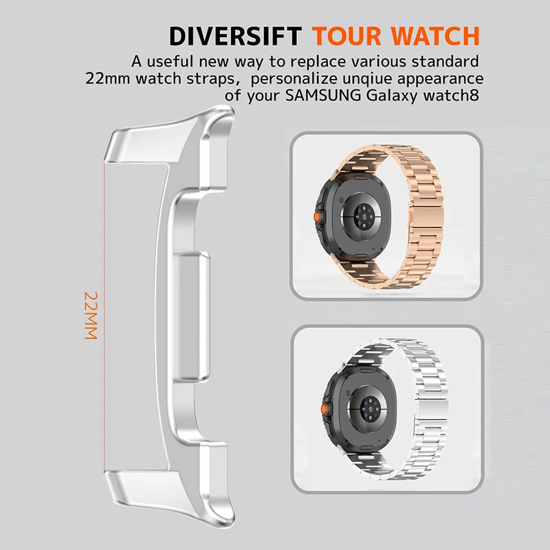22 mm Armband-Anschluss für Sa – Smartwatch Band Accessories Bewertung und Preis