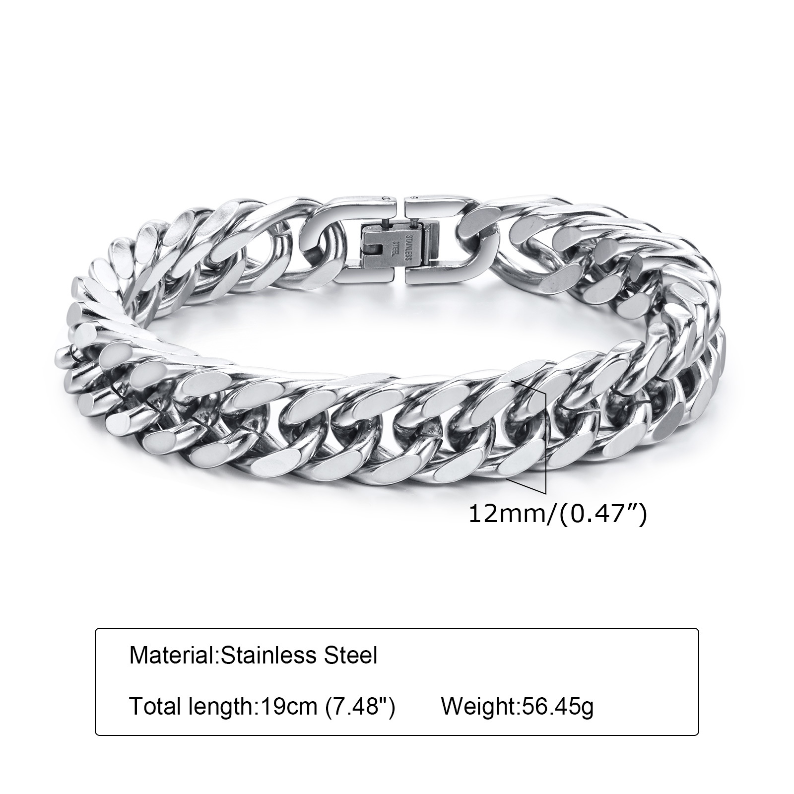 Herren Chunky 8/10/12/15MM Ede – Ceramic Link Bracelet Bewertung und Preis