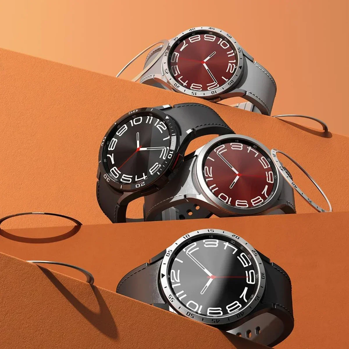 Metall-Lünettenring für Samsun – Smartwatch Band Accessories Bewertung und Preis